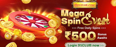 Mega Slot Free Spins promotion banner